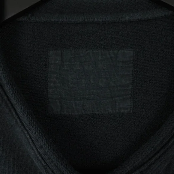 Frank & Eileen Anna Capelet Womens M Black Long Sleeve Triple Fleece Sweatshirt - Picture 3 of 9